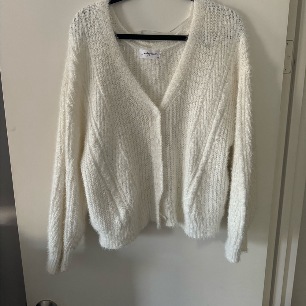 CJLA women’s cardigan. Please see pics for minor scuff mark stain.